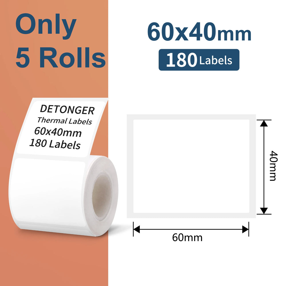 DETONGER DP30S Portable Label Printer