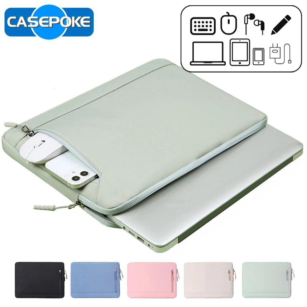 CASEPOKE Waterproof Laptop Sleeve Case