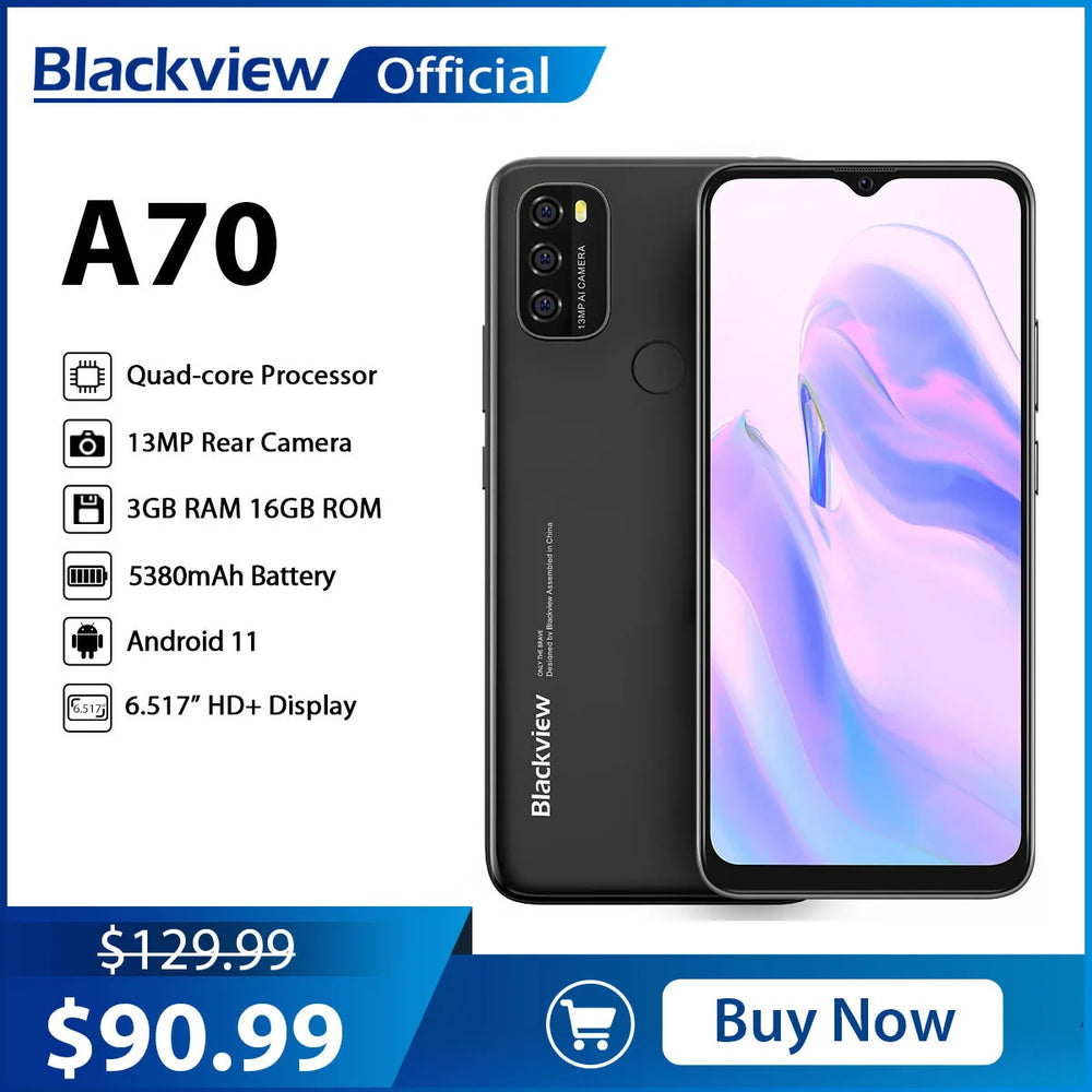 Blackview A70 4G Smartphone