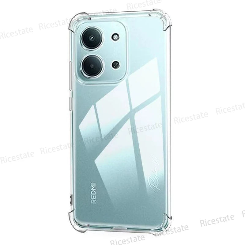 Redmi Clear Shockproof Phone Case