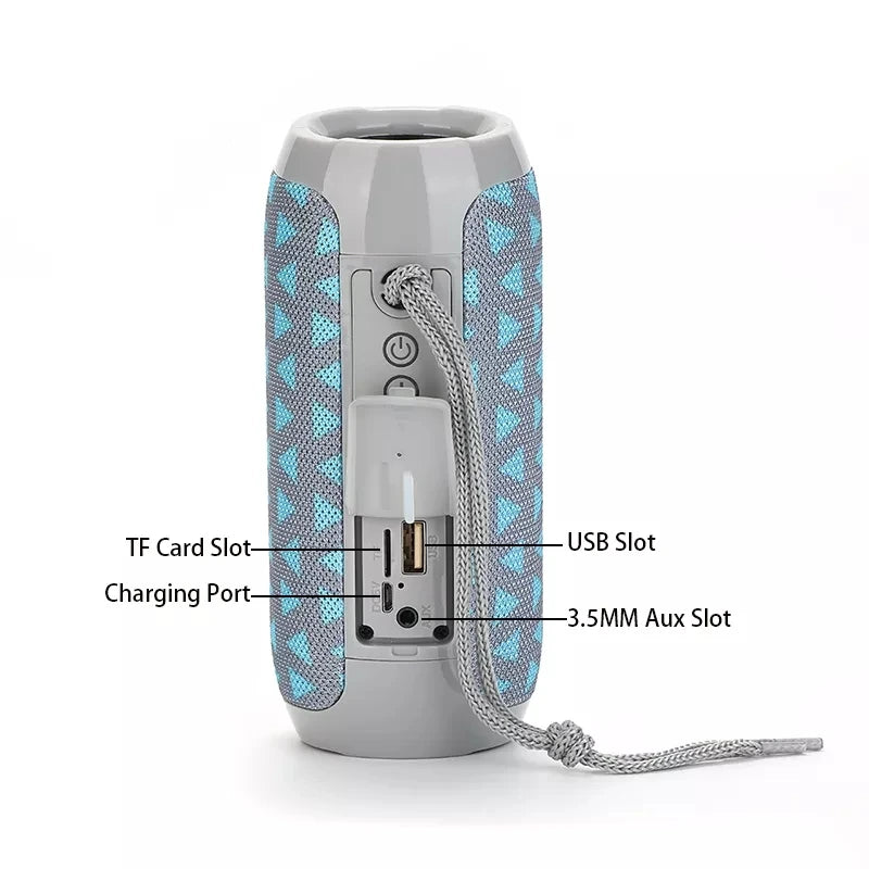 Portable FM Bluetooth Bass Speaker