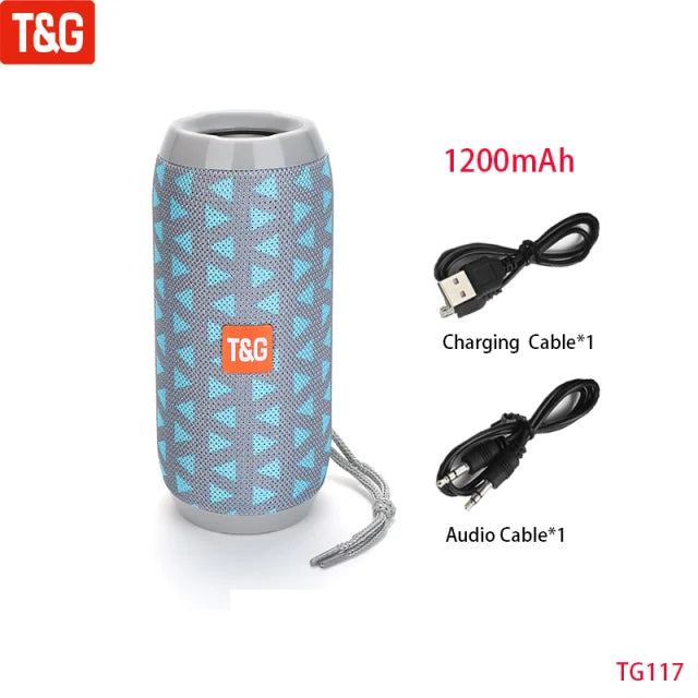 Portable FM Bluetooth Bass Speaker