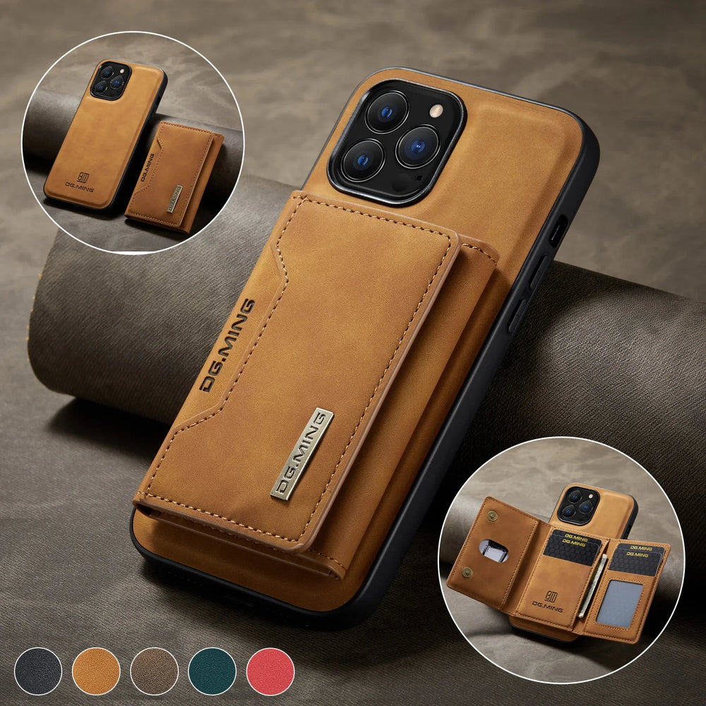 iPhone Detachable Magnetic Wallet Case