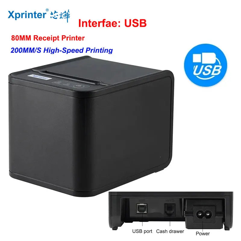 Xprinter 80mm Auto-Cutter Receipt Printer