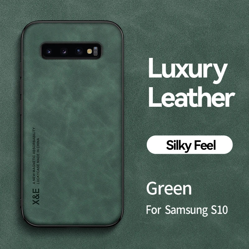 Samsung Magnetic Leather Phone Case