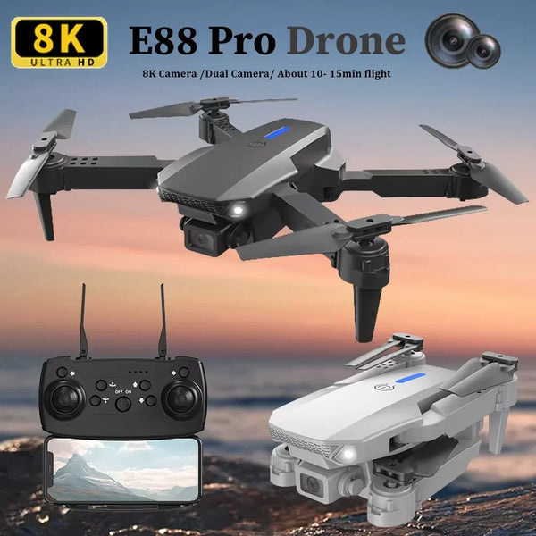 E88 Foldable 4K Camera Drone