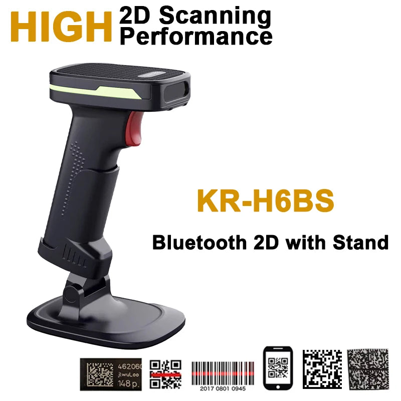 L8BL Wireless 2D Barcode Scanner