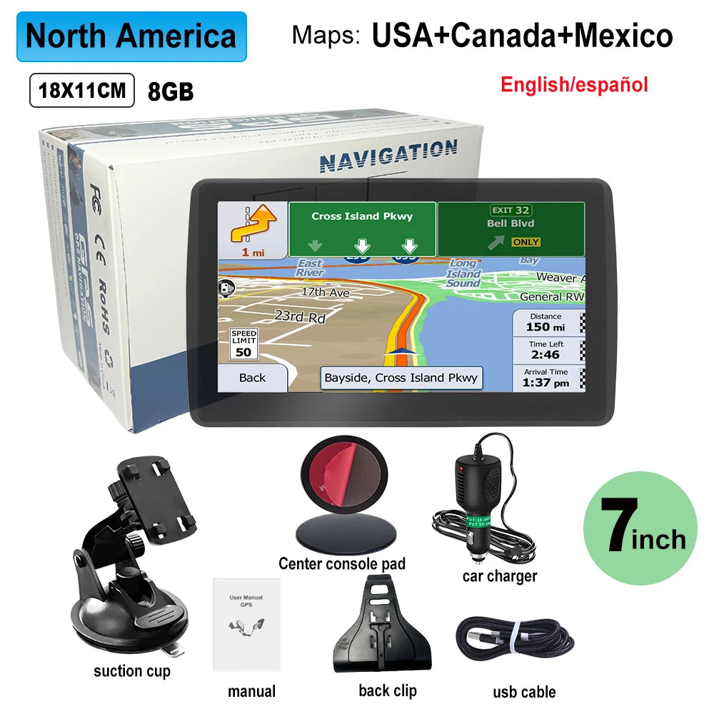 Seven-Inch Truck GPS Navigator