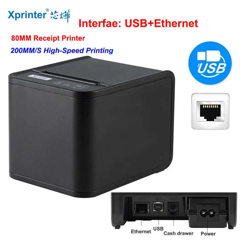 Xprinter 80mm Auto-Cutter Receipt Printer