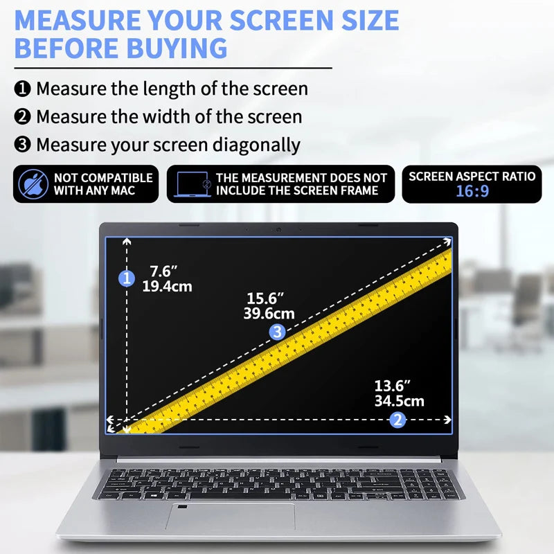 15.6-Inch Laptop Screen Protector Film