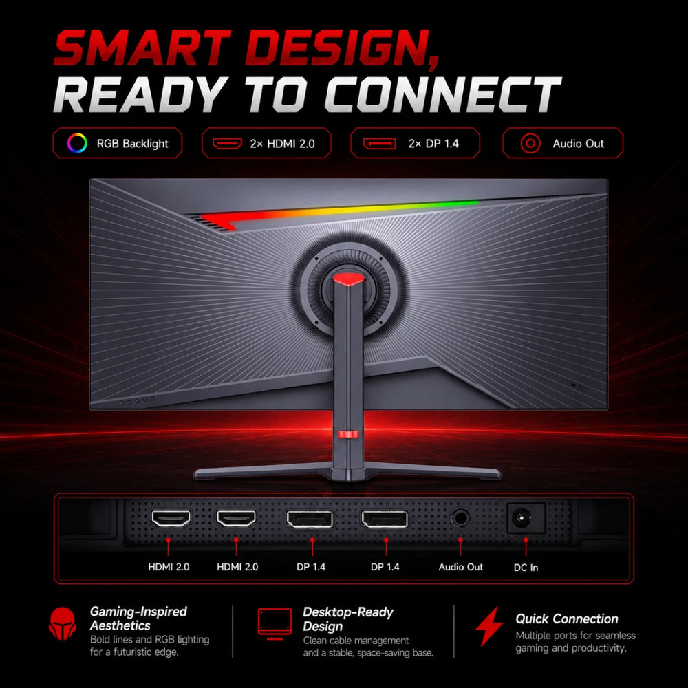 34-Inch 165Hz Curved Gaming Monitor