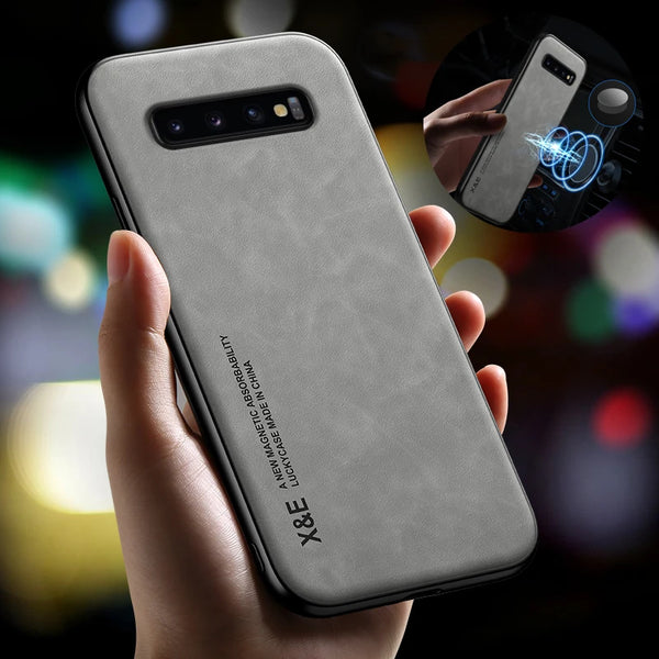 Samsung Magnetic Leather Phone Case