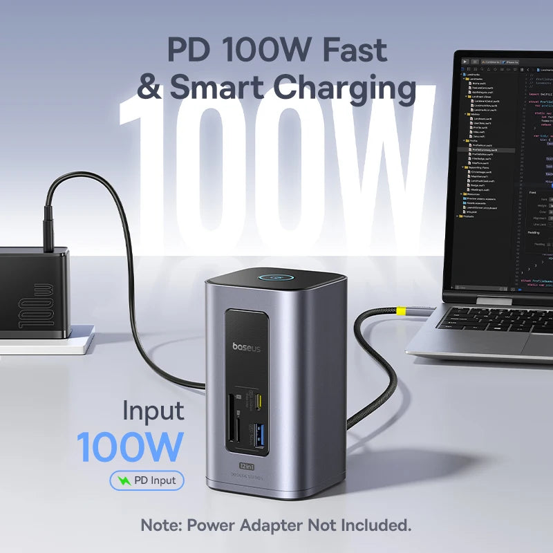 Baseus 12-in-1 USB-C Docking Station