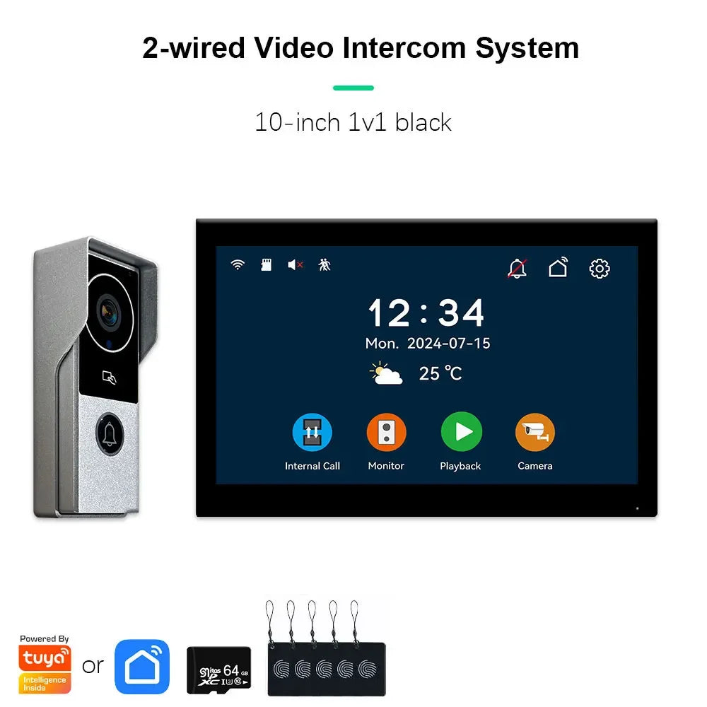 ANJIELO 1080P Smart Video Intercom