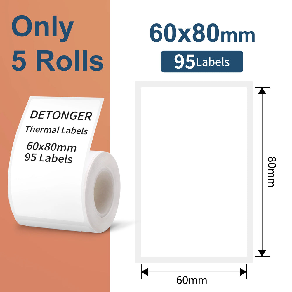 DETONGER DP30S Portable Label Printer