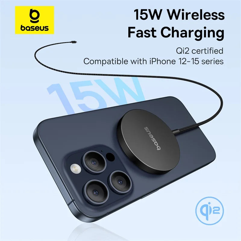 Baseus 15W Qi2 Magnetic Charger