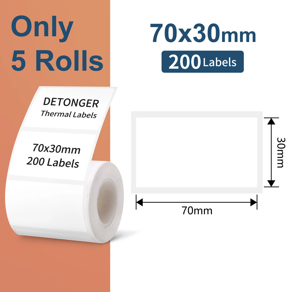 DETONGER DP30S Portable Label Printer