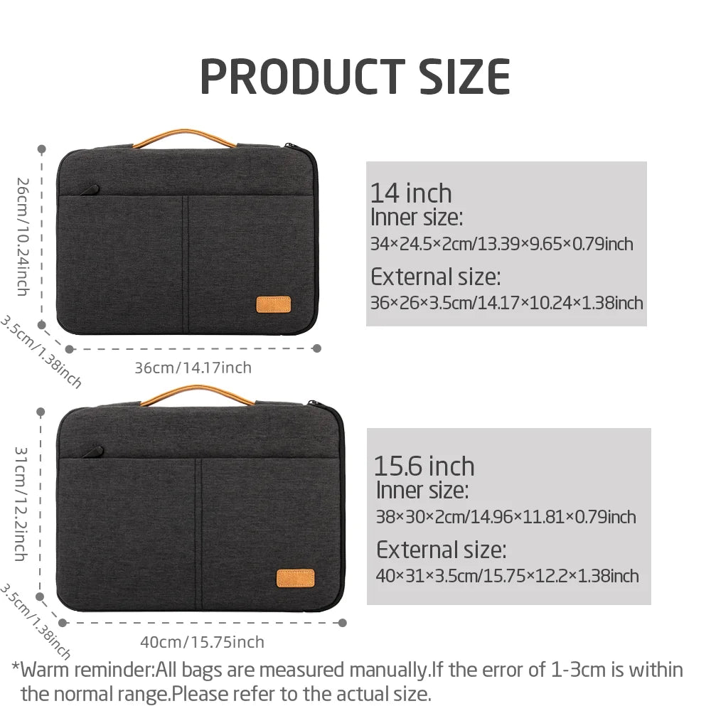 Shockproof Business Laptop Sleeve Bag