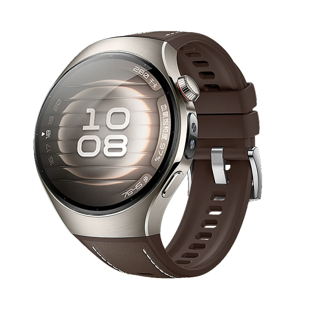 Huawei Leather Silicone Watch Strap
