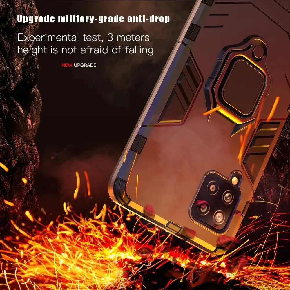 Samsung Shockproof Ring Stand Case