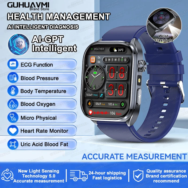 ECG Health Analysis Smartwatch