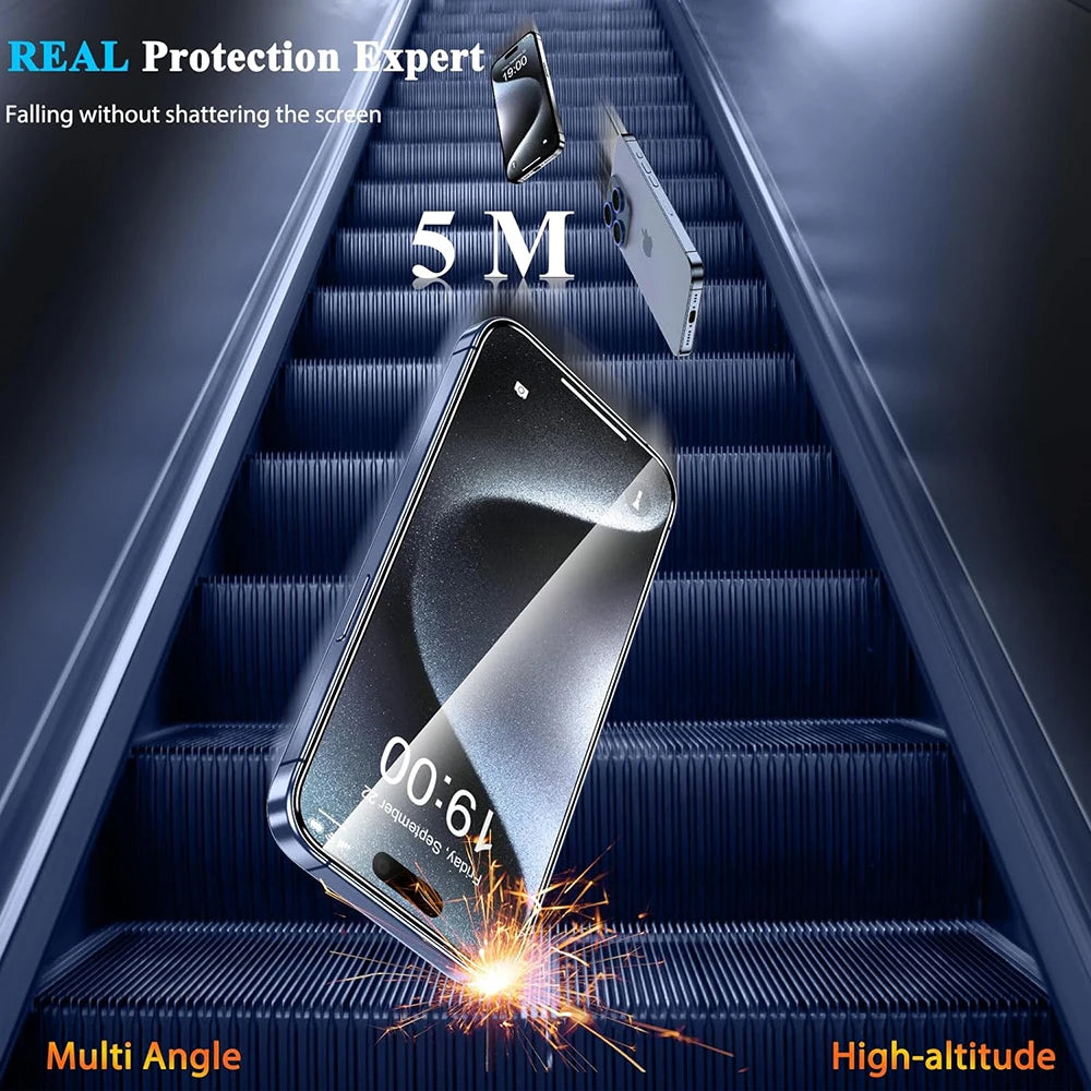 Four-Pack iPhone Tempered Glass Protector