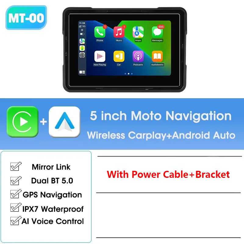 Jansite Waterproof Motorcycle GPS Display