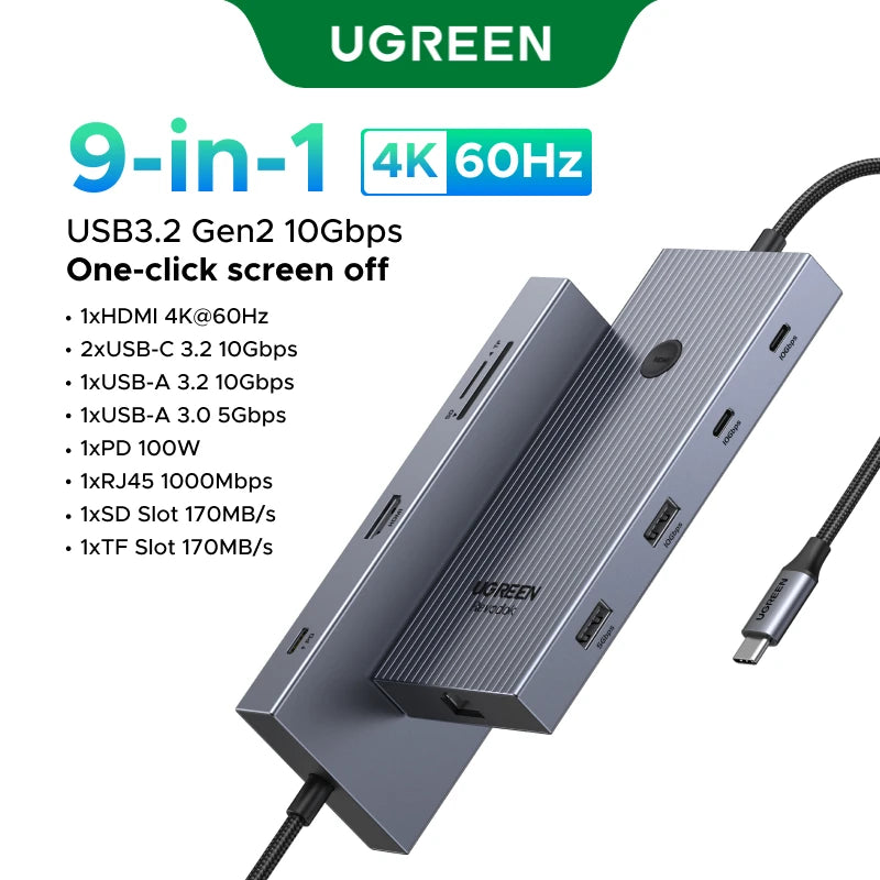 UGREEN 4K Triple Display Hub