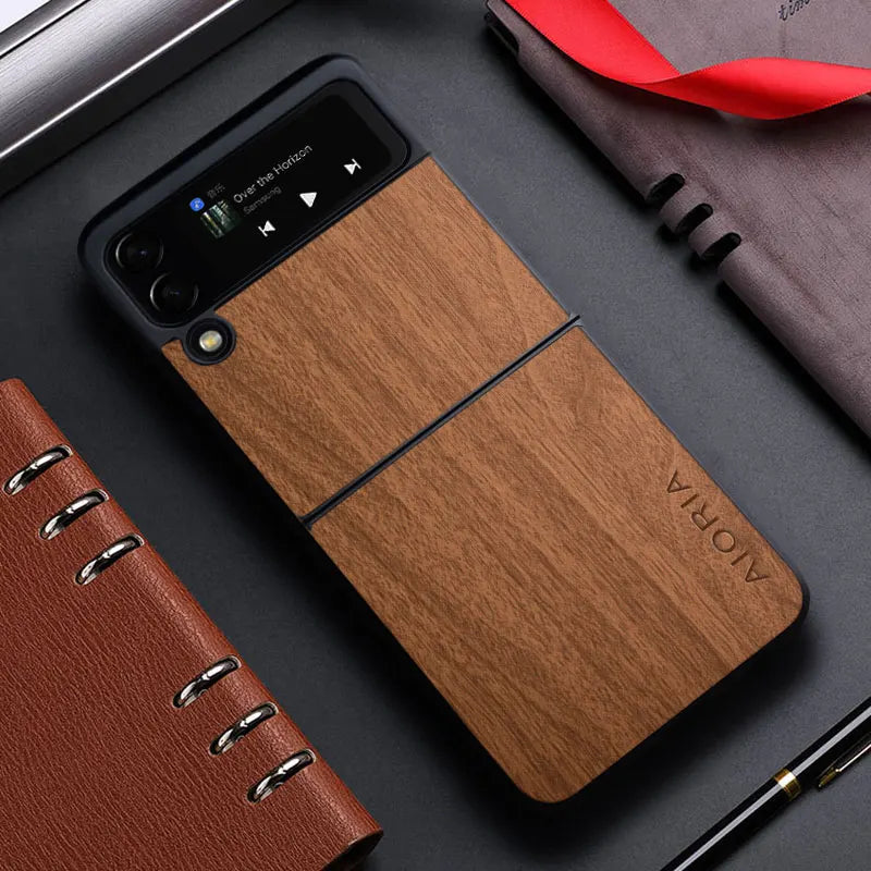 Galaxy Z Flip Leather Case