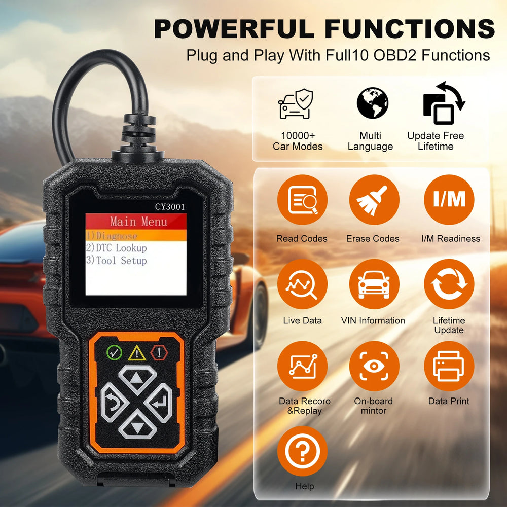 CY3001 Bluetooth OBD Car Scanner