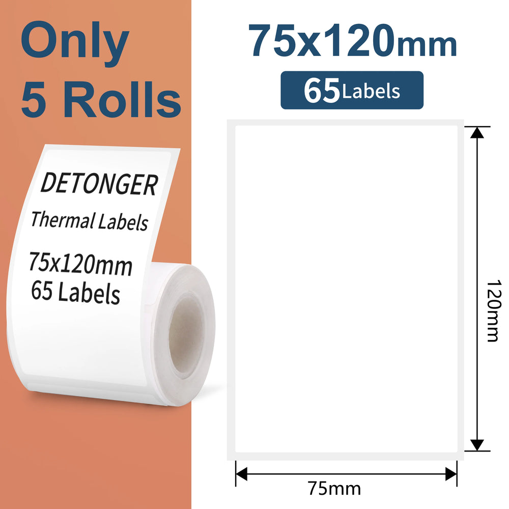 DETONGER DP30S Portable Label Printer