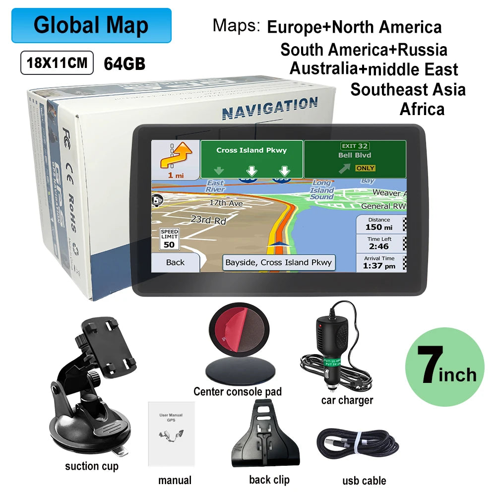 Seven-Inch Truck GPS Navigator