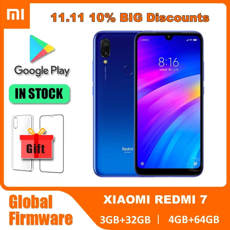 Xiaomi Redmi 7 Global Smartphone