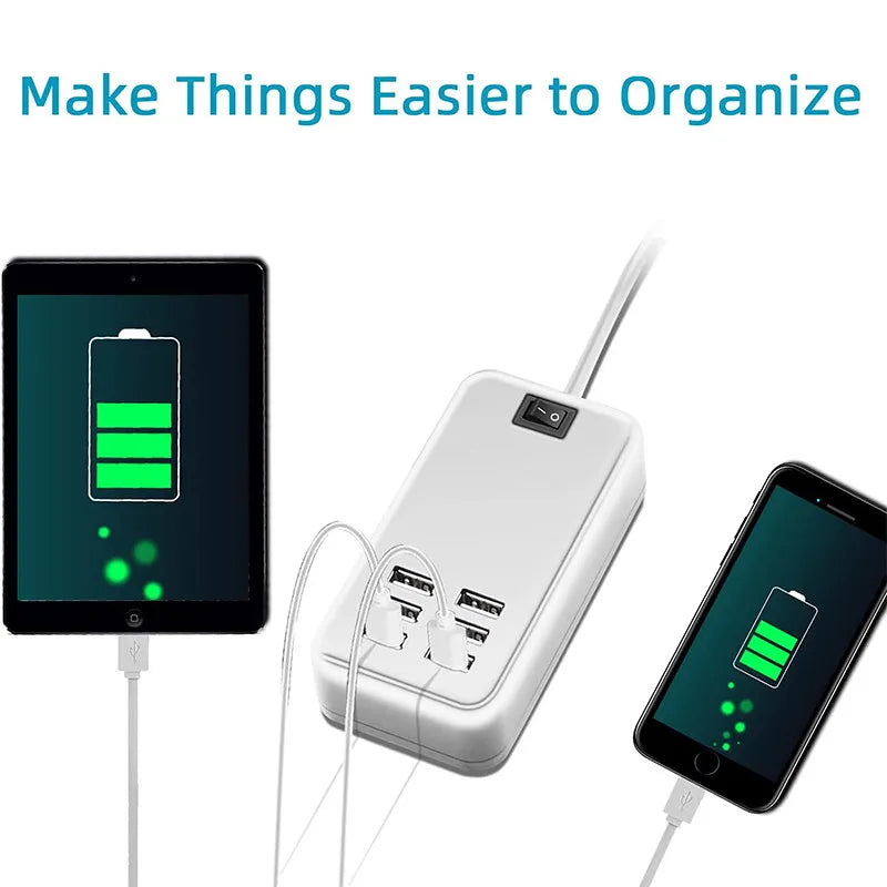 Six-Port USB Wall Charger
