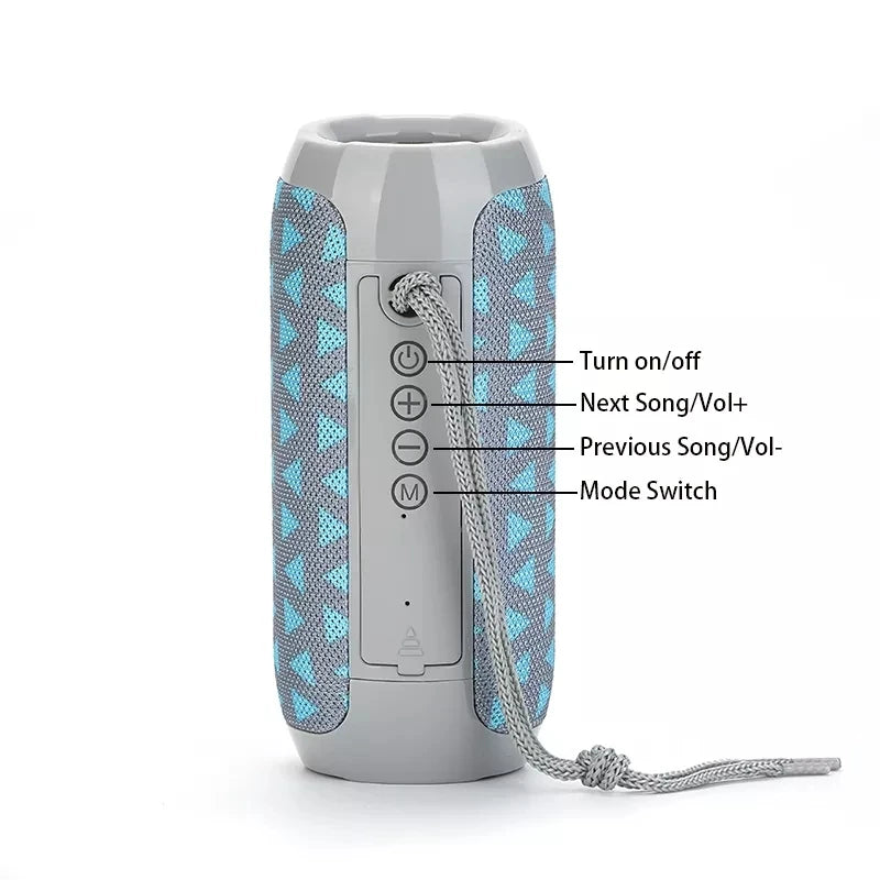 Portable FM Bluetooth Bass Speaker