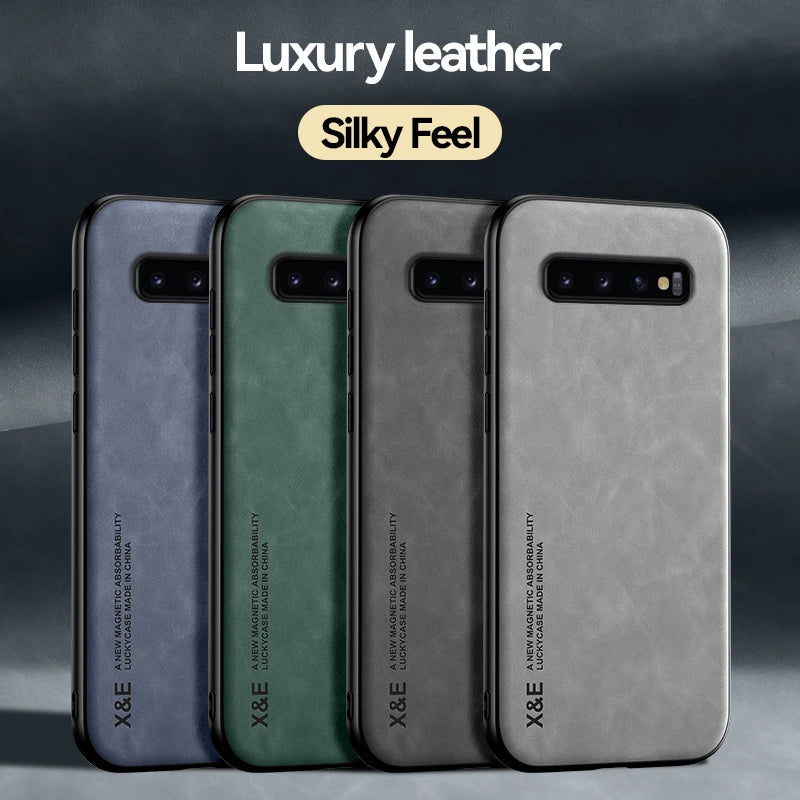 Samsung Magnetic Leather Phone Case