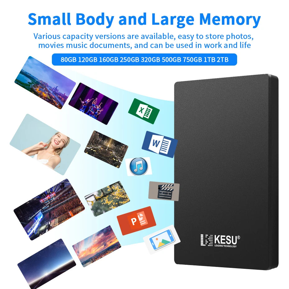 KESU USB External Hard Drive