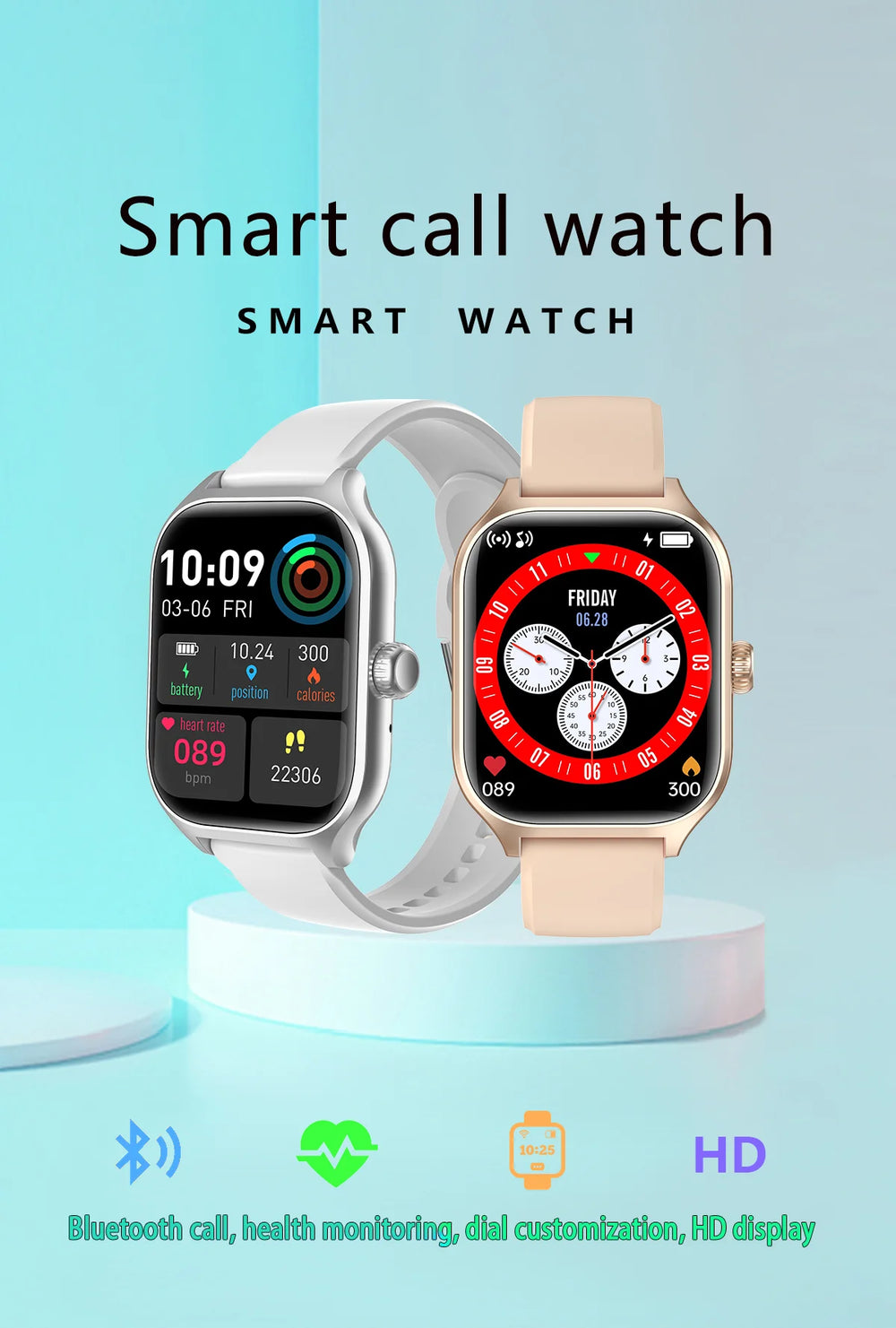 HOMEFISH H9 Pro Call Smartwatch