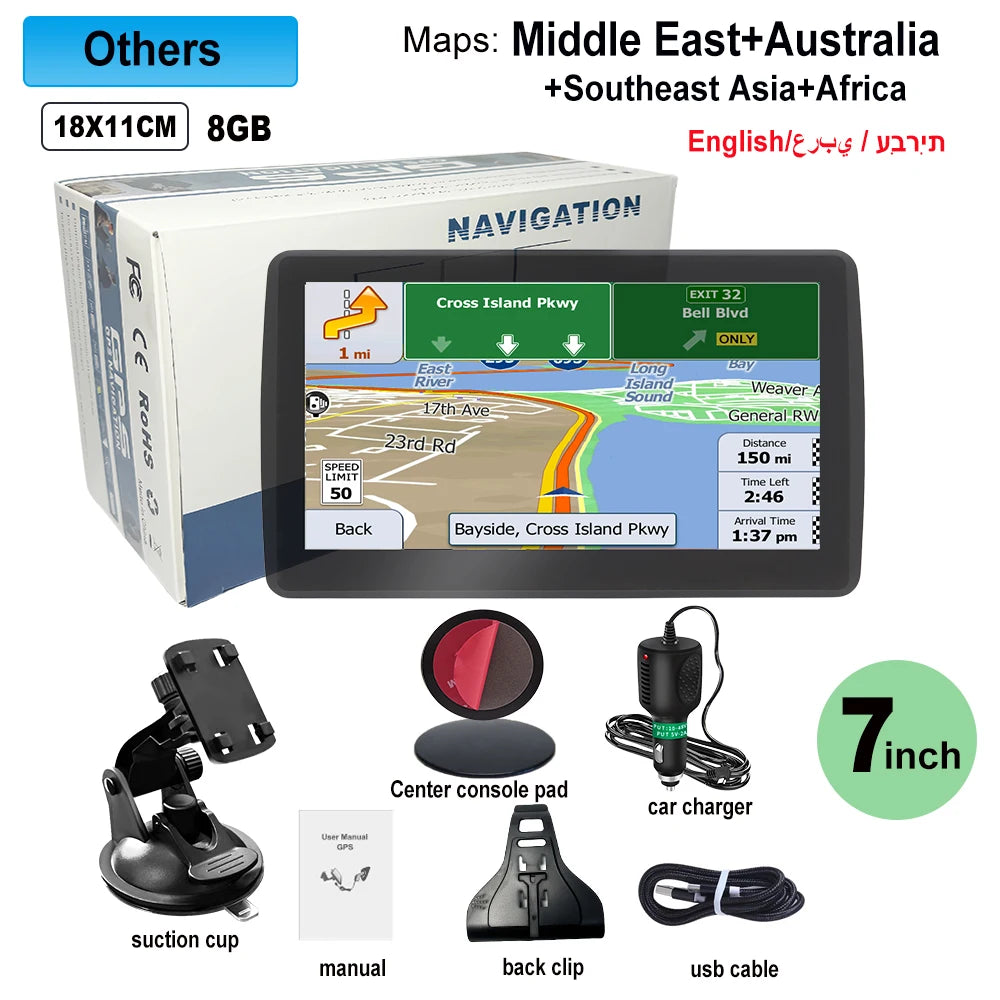 Seven-Inch Truck GPS Navigator