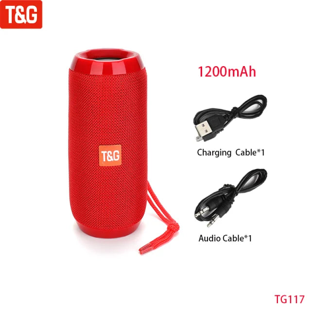 Portable FM Bluetooth Bass Speaker