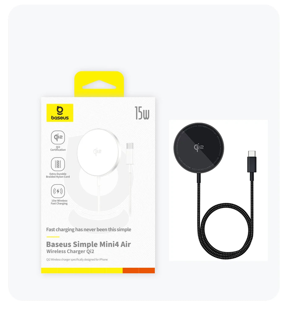 Baseus 15W Qi2 Magnetic Charger