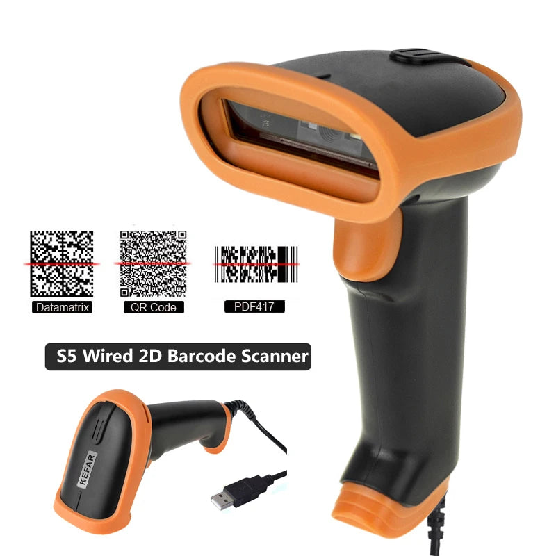 L8BL Wireless 2D Barcode Scanner