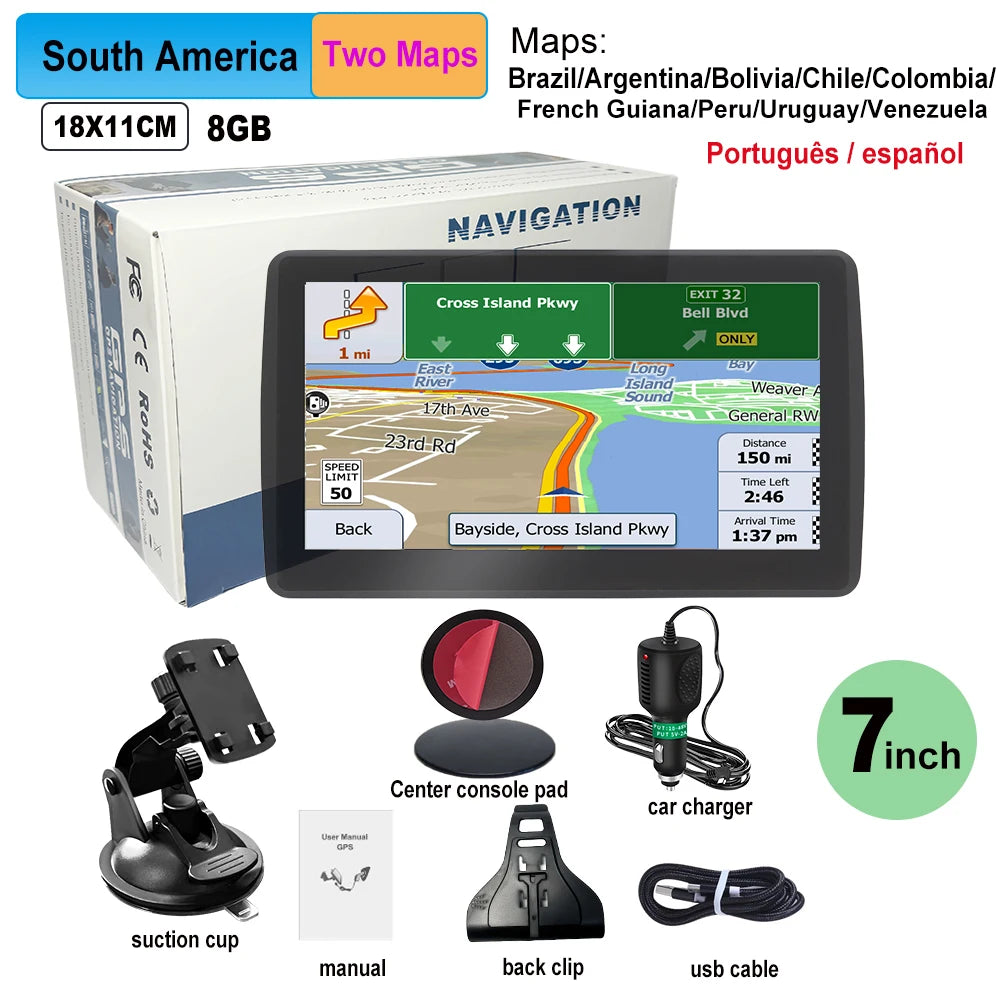 Seven-Inch Truck GPS Navigator