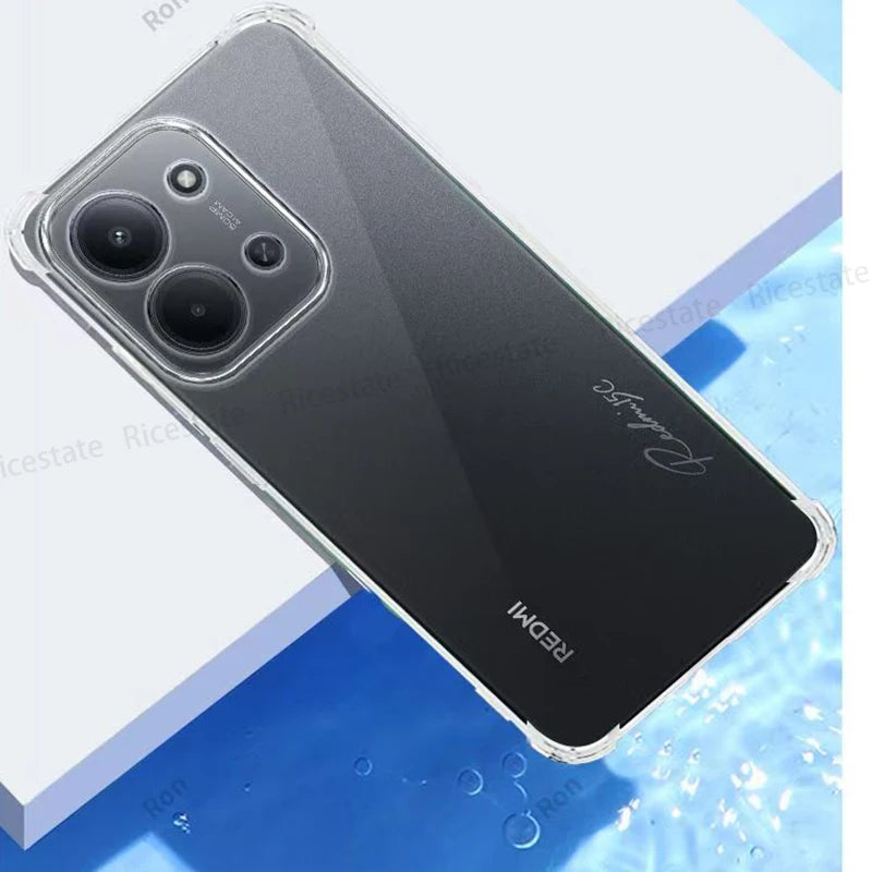 Redmi Clear Shockproof Phone Case