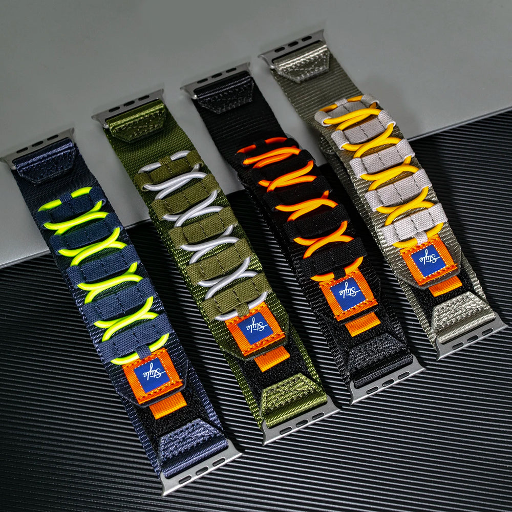 Tactical Nylon Apple Watch Strap