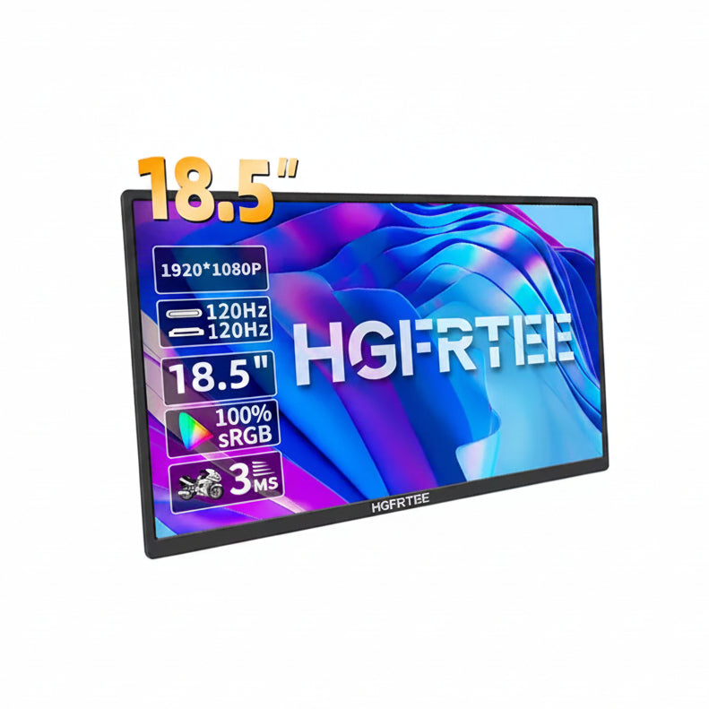 HGFRTEE 18.5-Inch 120Hz Portable Monitor