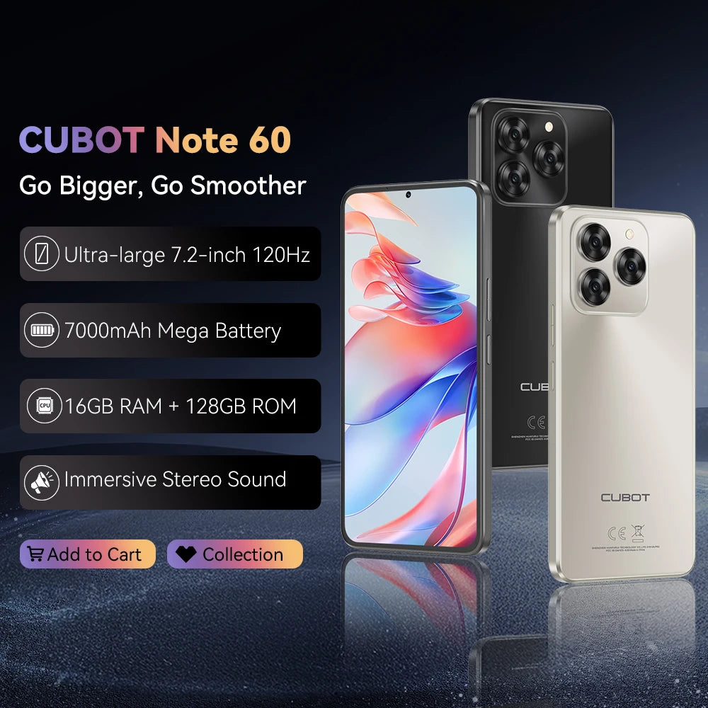 Cubot Note 60 Smartphone