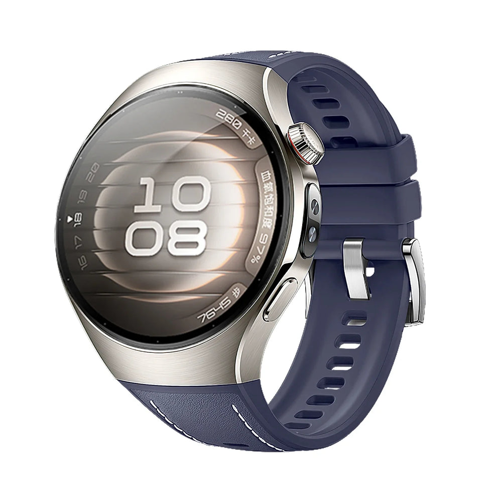 Huawei Leather Silicone Watch Strap