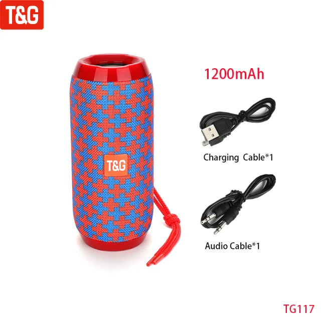 Portable FM Bluetooth Bass Speaker