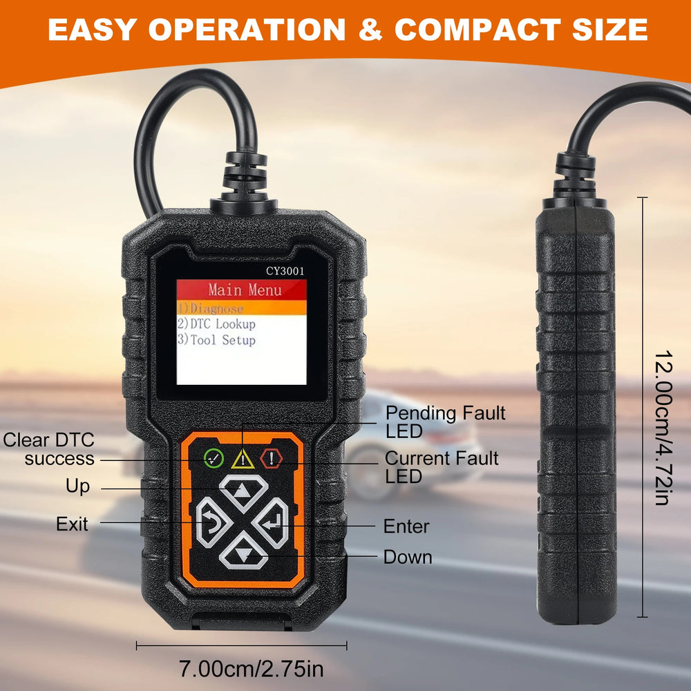 CY3001 Bluetooth OBD Car Scanner